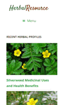 Mobile Screenshot of herbal-supplement-resource.com